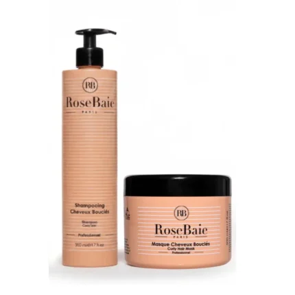 Duo Huile d’Avocat masque et shampoing soins cheveux RoseBaie