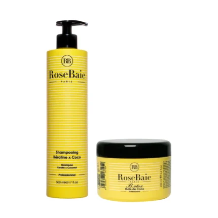 Duo Coco B-OTOX Shampoing RoseBaie nettoyant fortifiant cheveux-