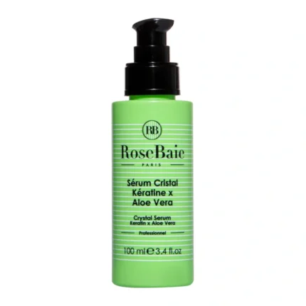 Sérum Cristal Kératine x Aloe Vera RoseBaie soin capillaire fortifiant et hydratant