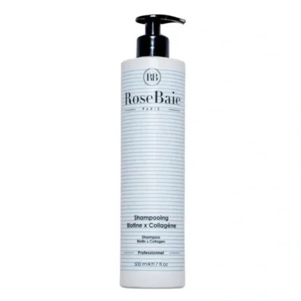 Shampoing Biotine x Collagène RoseBaie fortifiant cheveux anti-chute