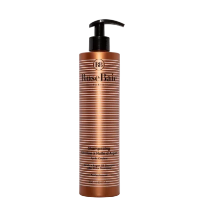 Shampoing Argan Kératine pour cheveux secs et abîmés RoseBaie
